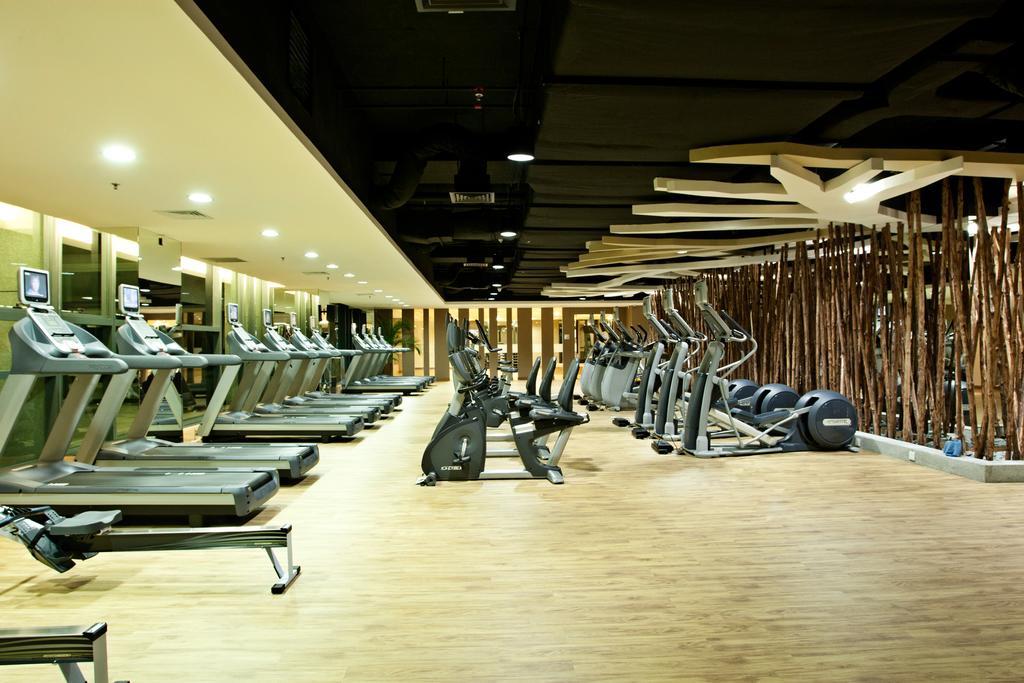 Gtower Hotel Kuala Lumpur Ngoại thất bức ảnh The gym at the hotel